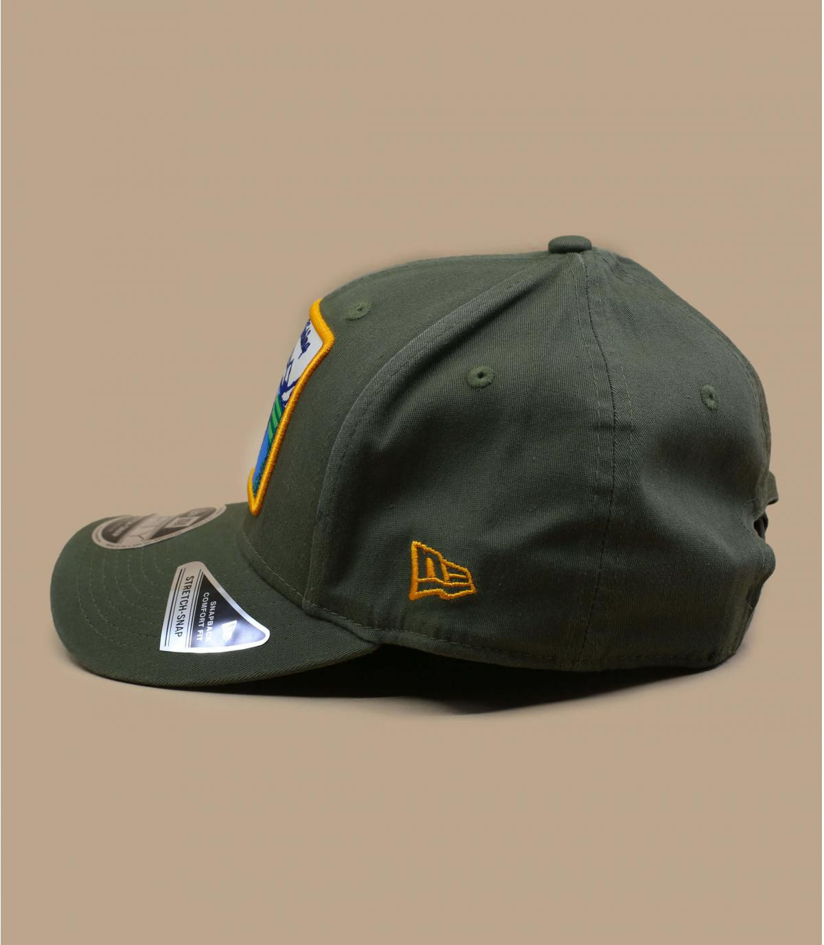 casquette nature vert olive